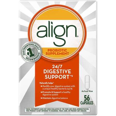 Align Capsule Probiotic Supplement 56 Count, PK12 74221
